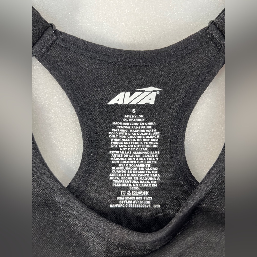 Sports Bras (set 2 bundle) size SMALL (4-6) Both are black: NEW - Picture 5 of 9